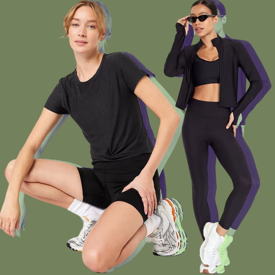 Score 50% off Old Navy Activewear This Weekend Only: Leggings, Skorts, Bras, Tanks & More Starting at $8