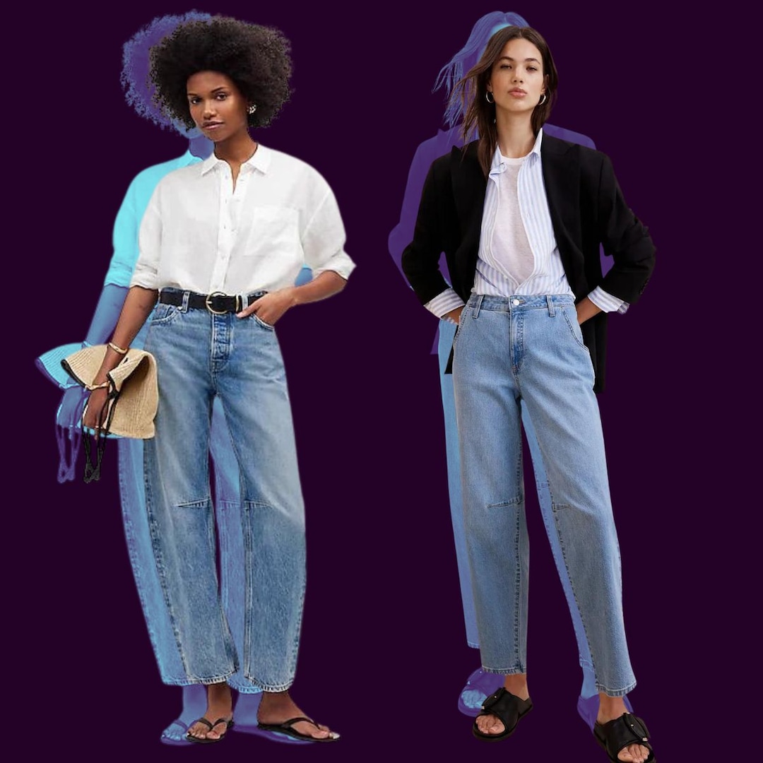 Barrel Jeans Are the New Denim Trend — Shop the Best Deals from Madewell, Target & More, Starting at $8