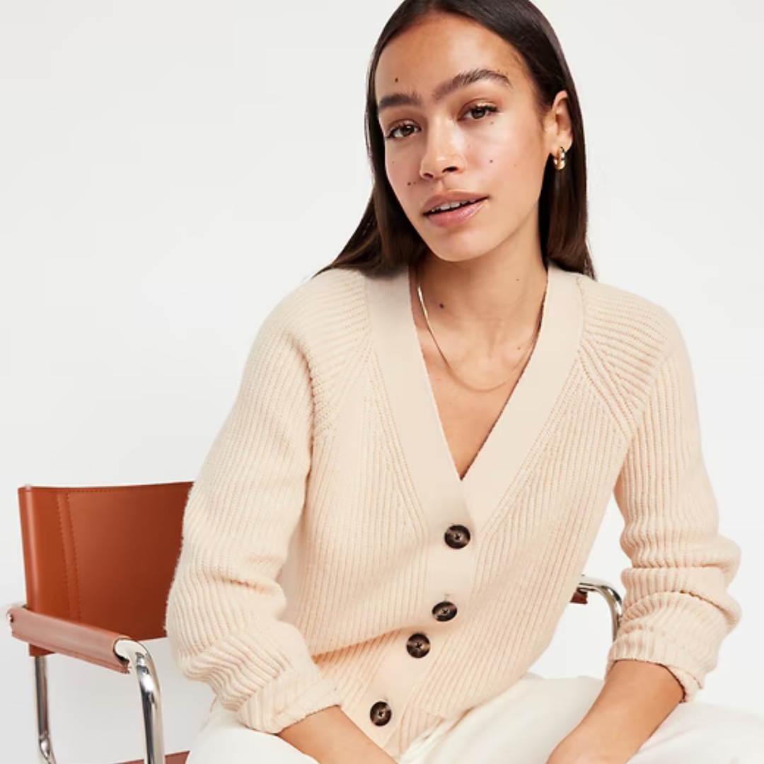 These Old Navy Deals Are Up to 75% off – Sculpt Leggings for $30, Sweaters for $15, Tanks for $4 & More