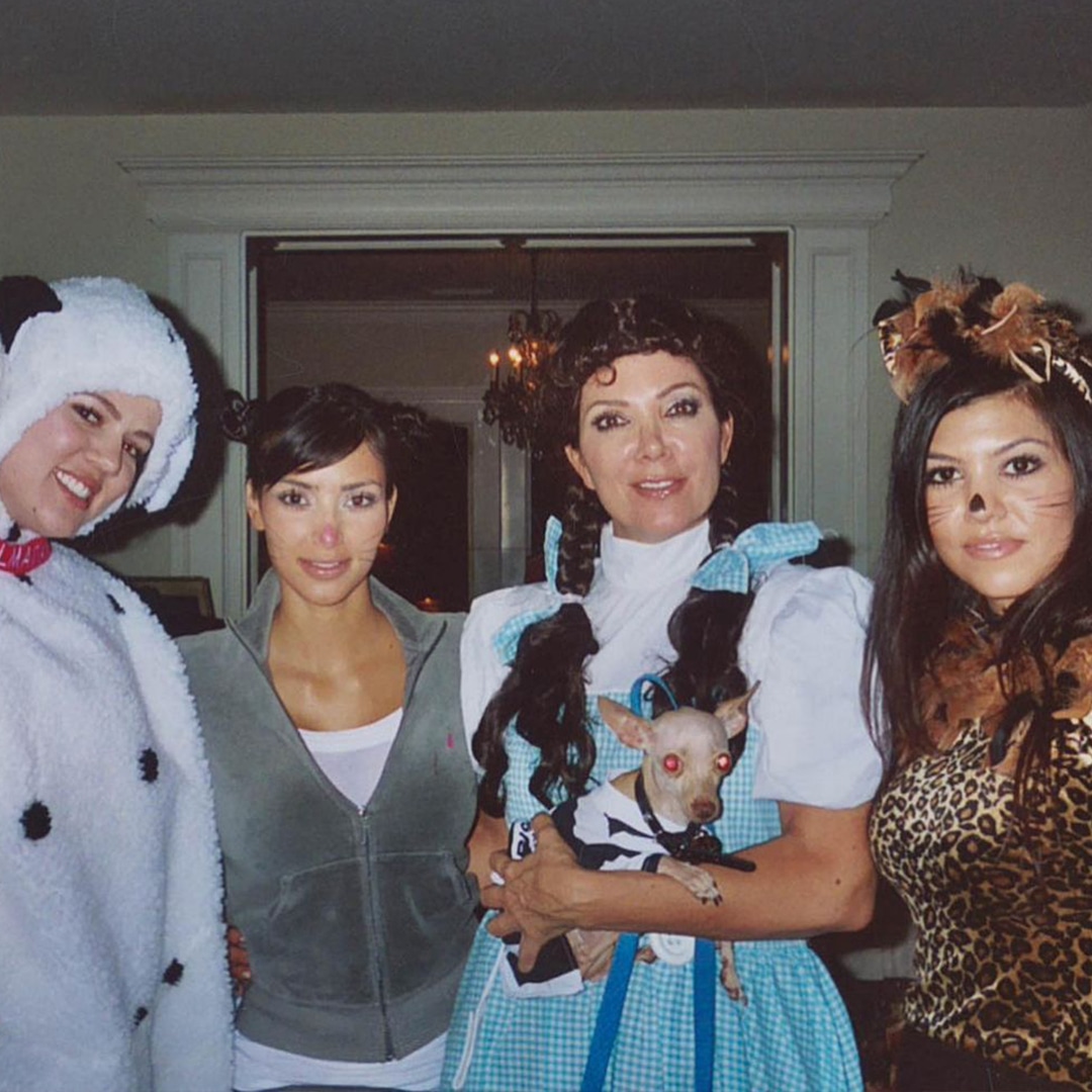 rs_1200x1200-221025121242-kardashians-halloween.jpg No Tricks, Just the Treat of Enjoying All of the Kardashian-Jenner Halloween Costumes